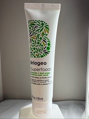 Briogeo, Superfoods Avocado + Kiwi Mega Moisture Hair Mask 59mL SEALED